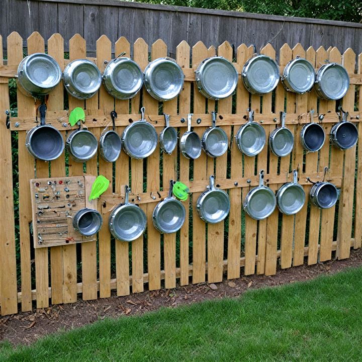 backyard music wall for kids