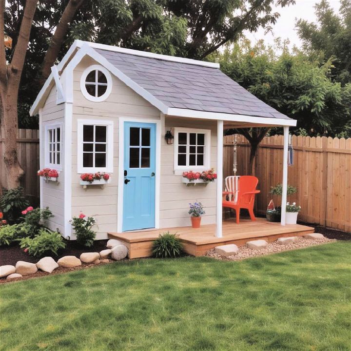 backyard playhouse for entertainment