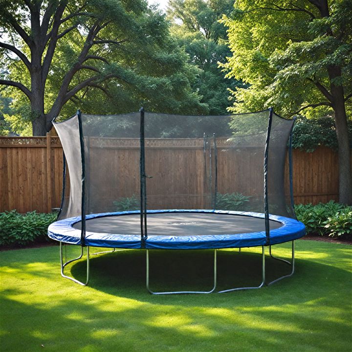 backyard trampoline for kids