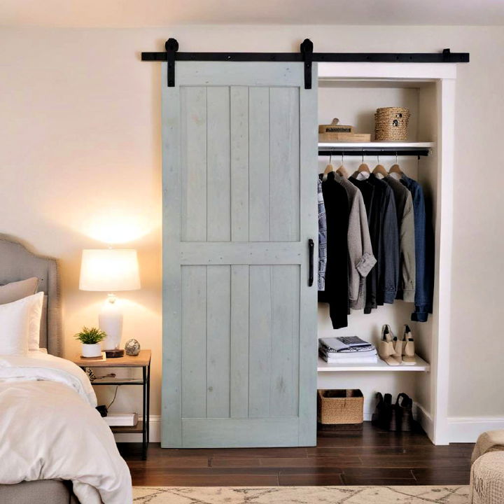 barn door closet