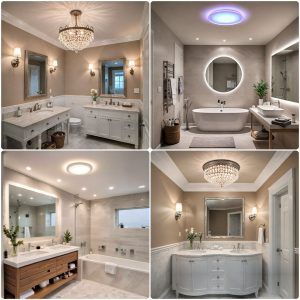 bathroom ceiling lighting ideas