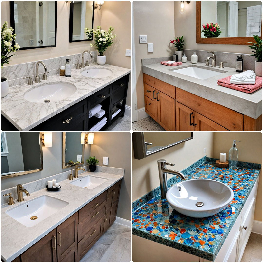 20 Bathroom Countertop Ideas You'll Want To Steal
