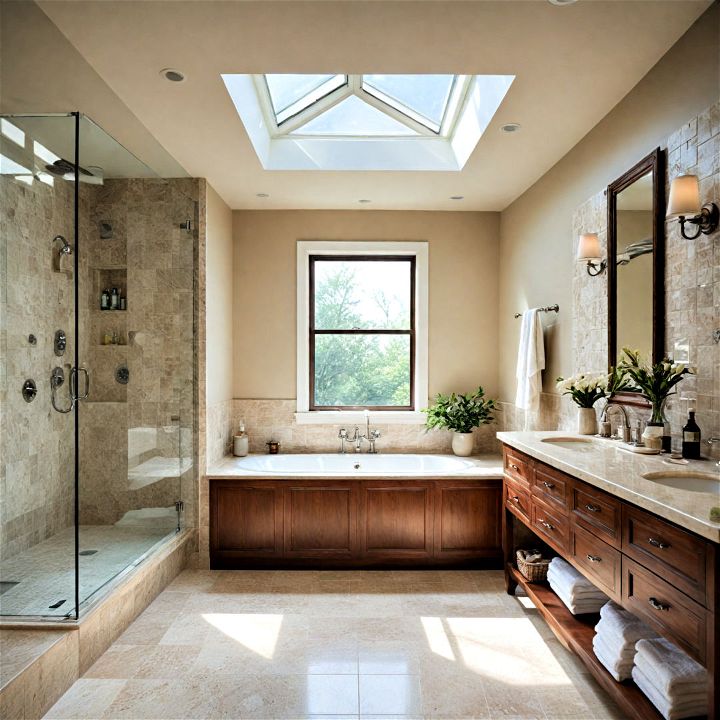 bathroom skylights design