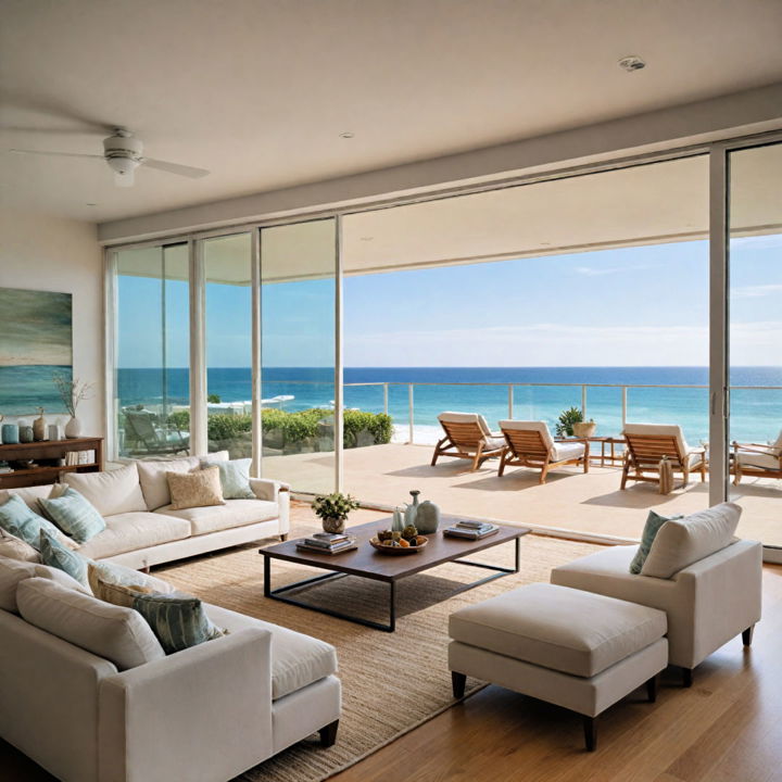 beachfront breeziness living room