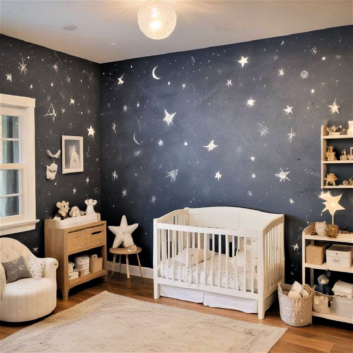 beautiful starry night theme