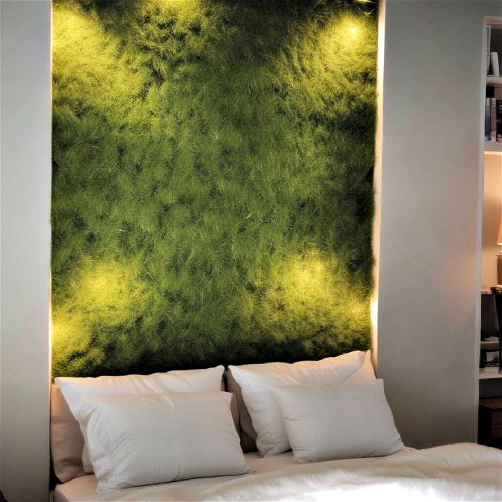 bedroom grass headboard