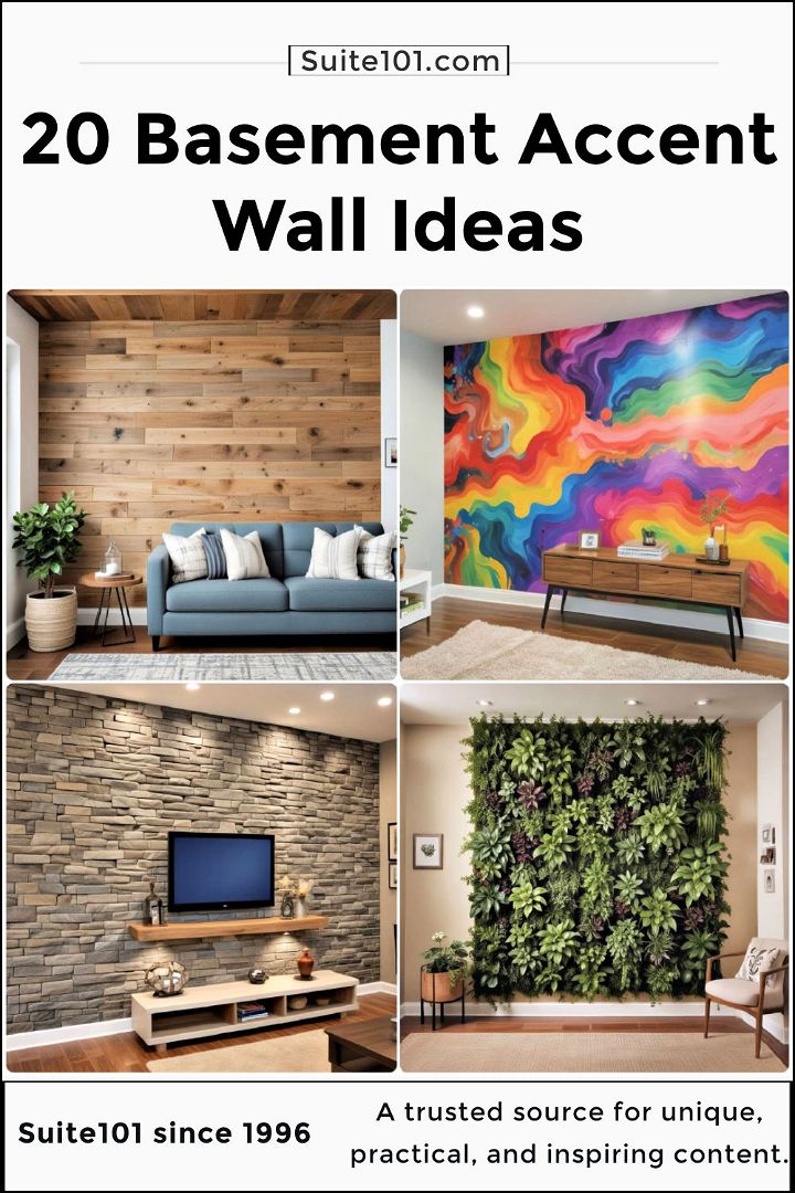 best basement accent wall ideas