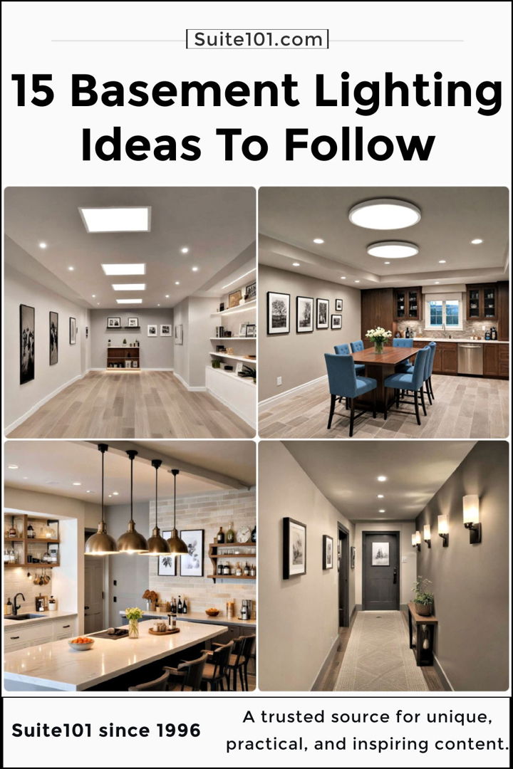best basement lighting ideas