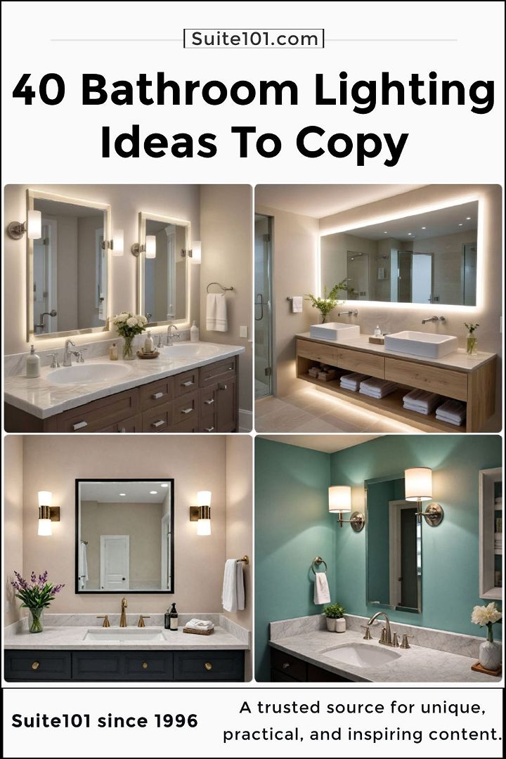 best bathroom lighting ideas