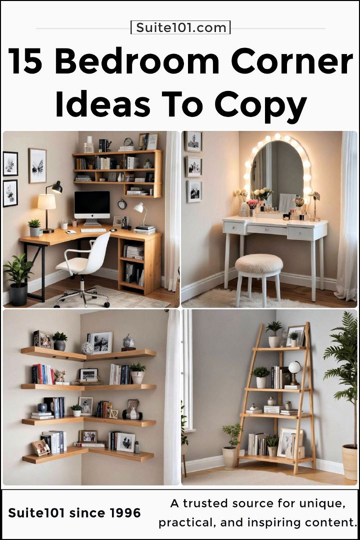 best bedroom corner ideas