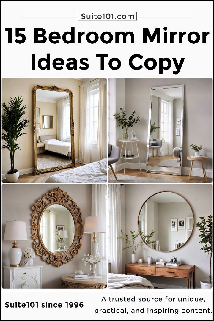 best bedroom mirror ideas