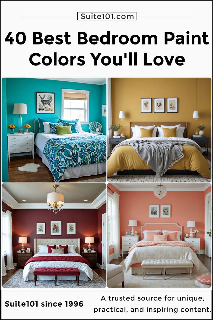 best bedroom paint colors