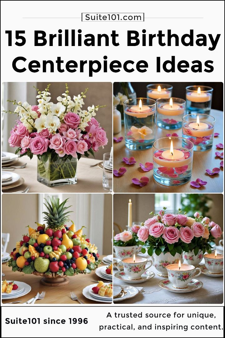 best birthday centerpiece ideas