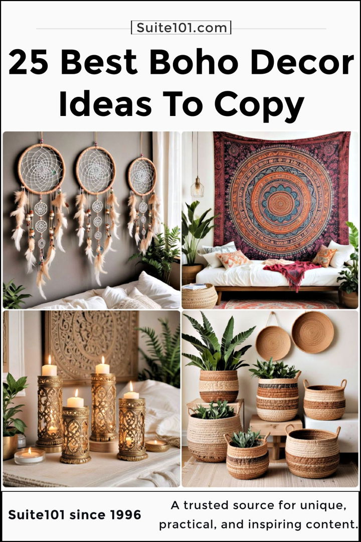 best boho decor ideas