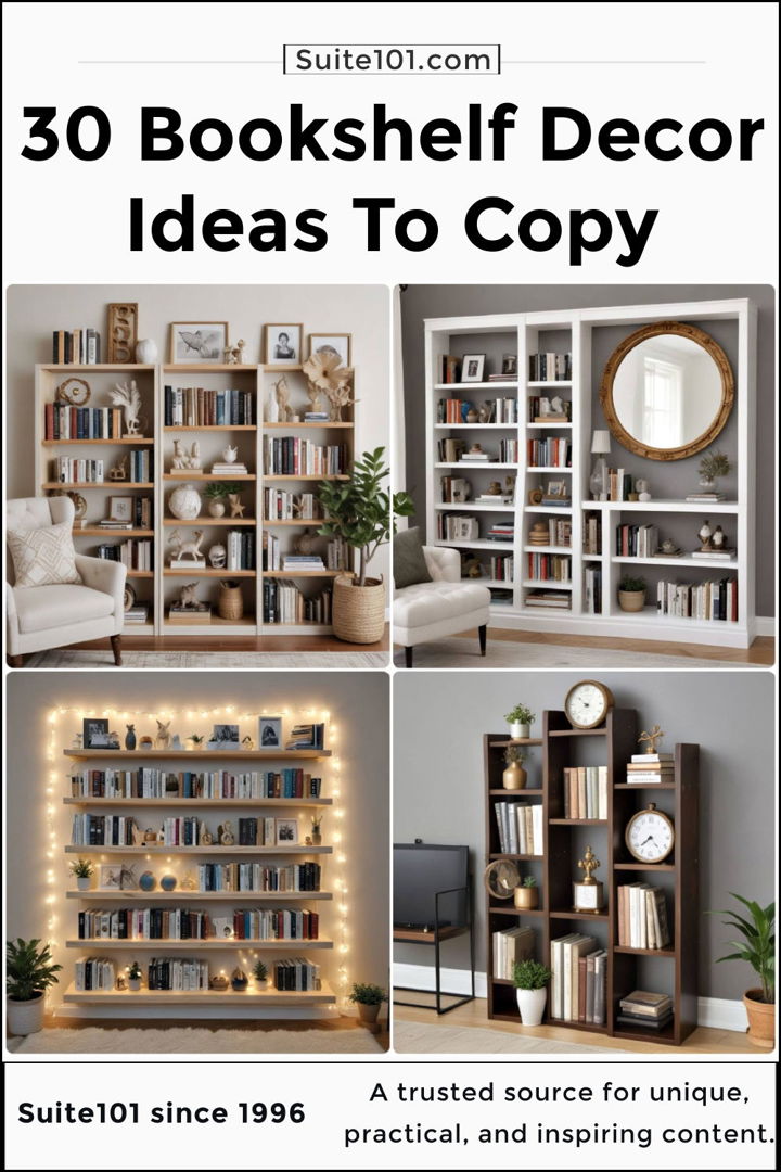 best bookshelf decor ideas