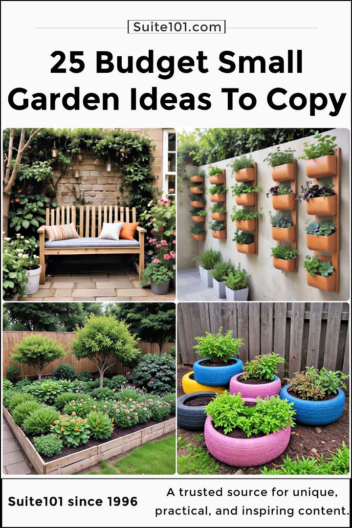 best budget small garden ideas