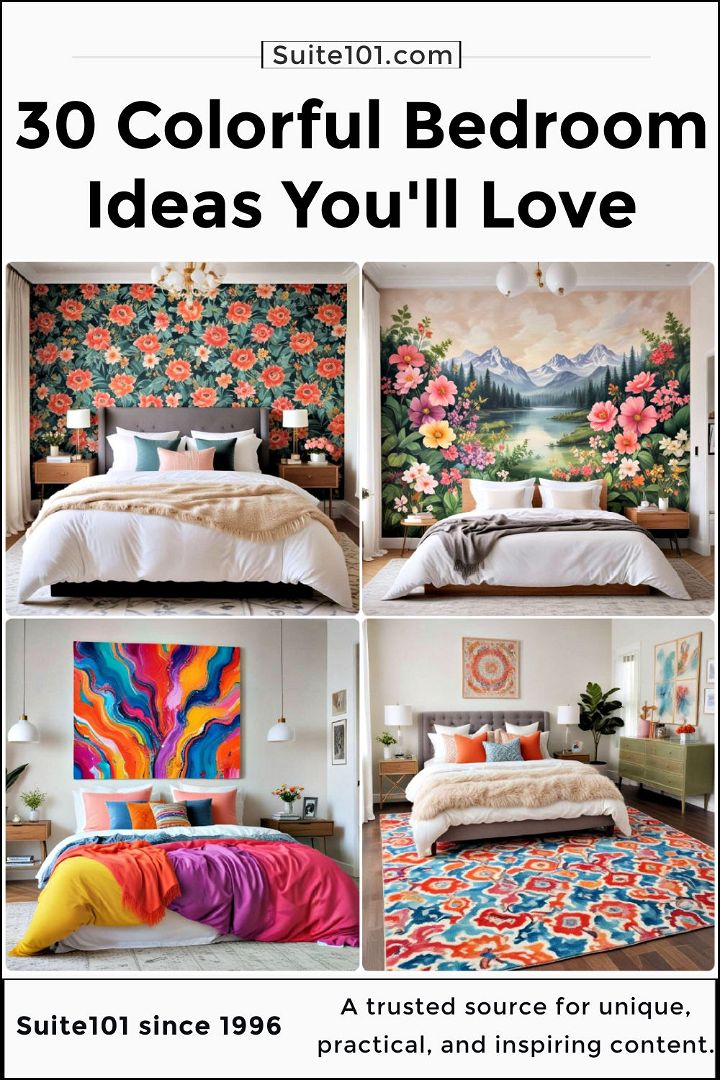 best colorful bedroom ideas