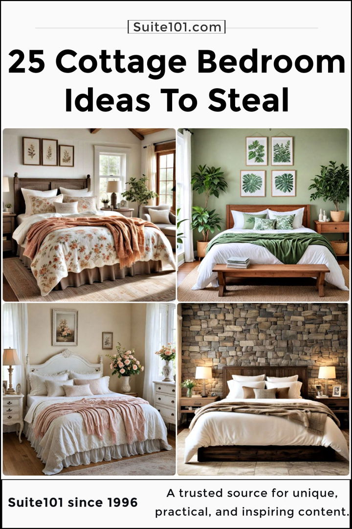 best cottage bedroom ideas