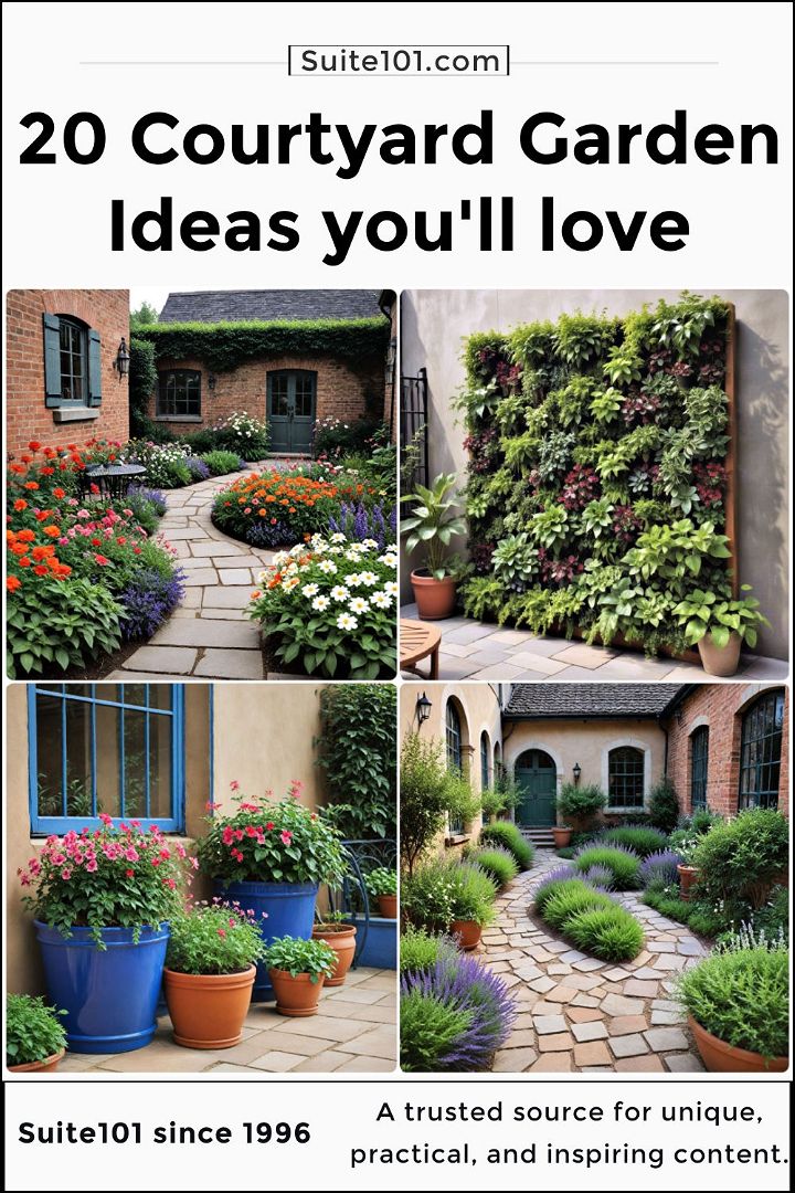 best courtyard garden ideas