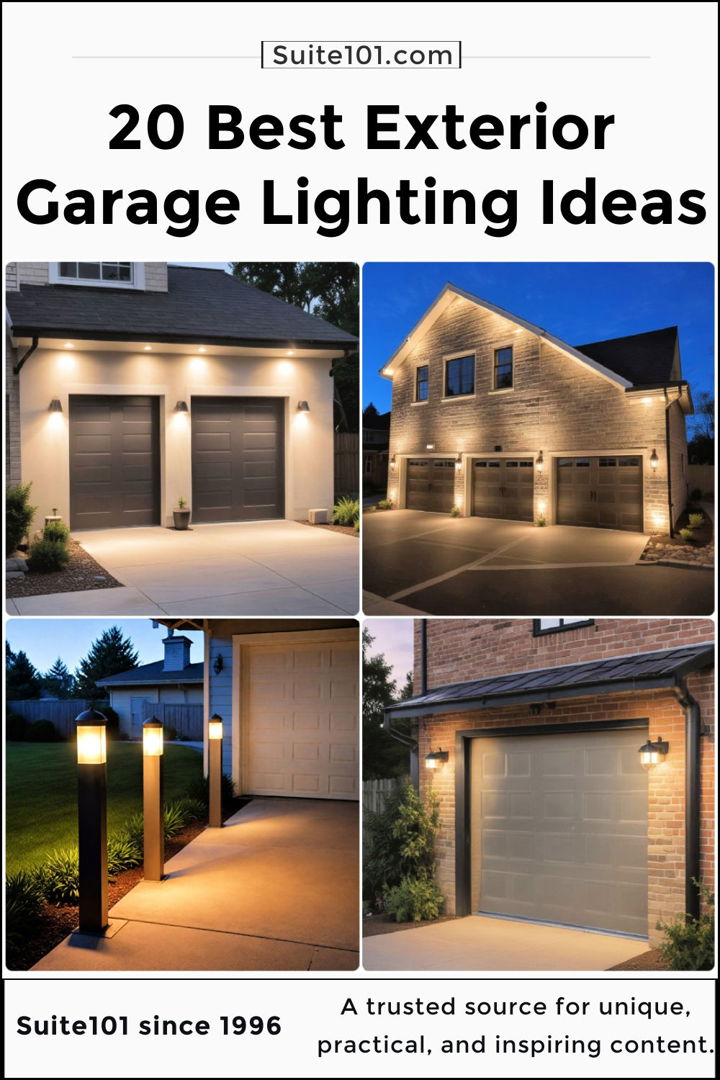 best exterior garage lighting ideas