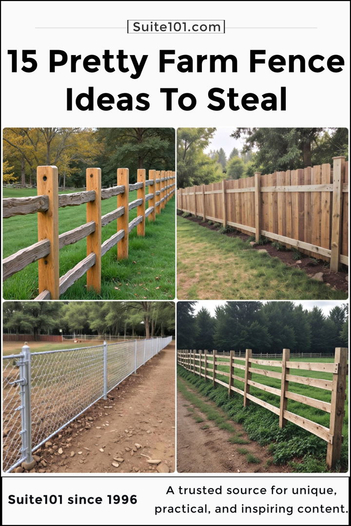 best farm fence ideas