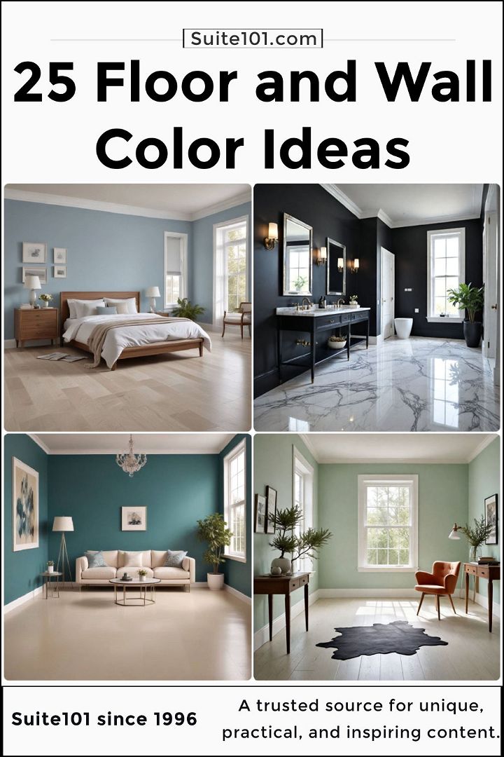 best floor and wall color ideas