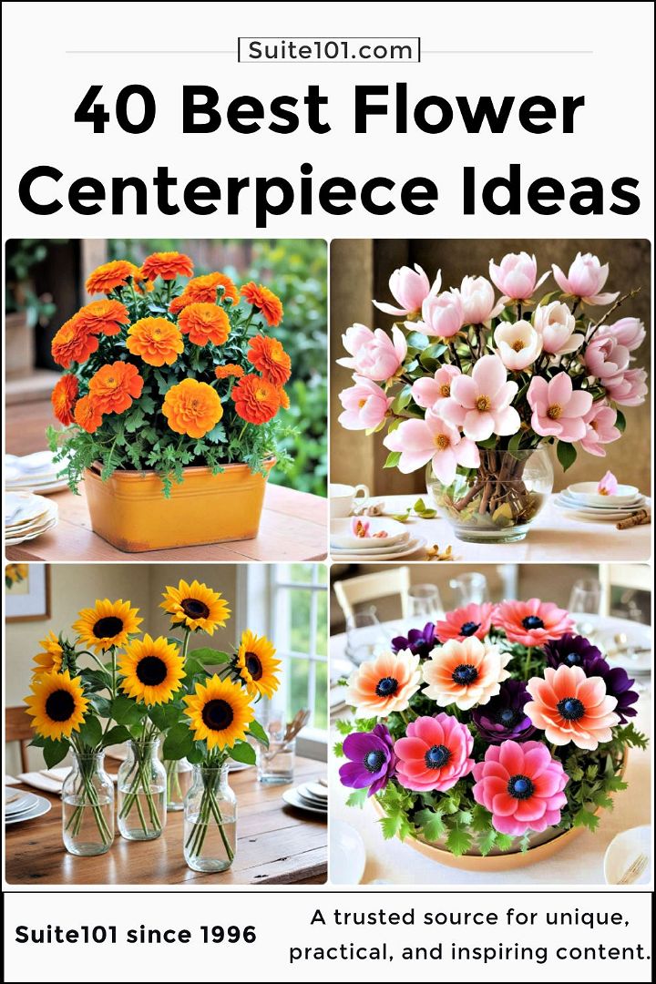 best flower centerpiece ideas