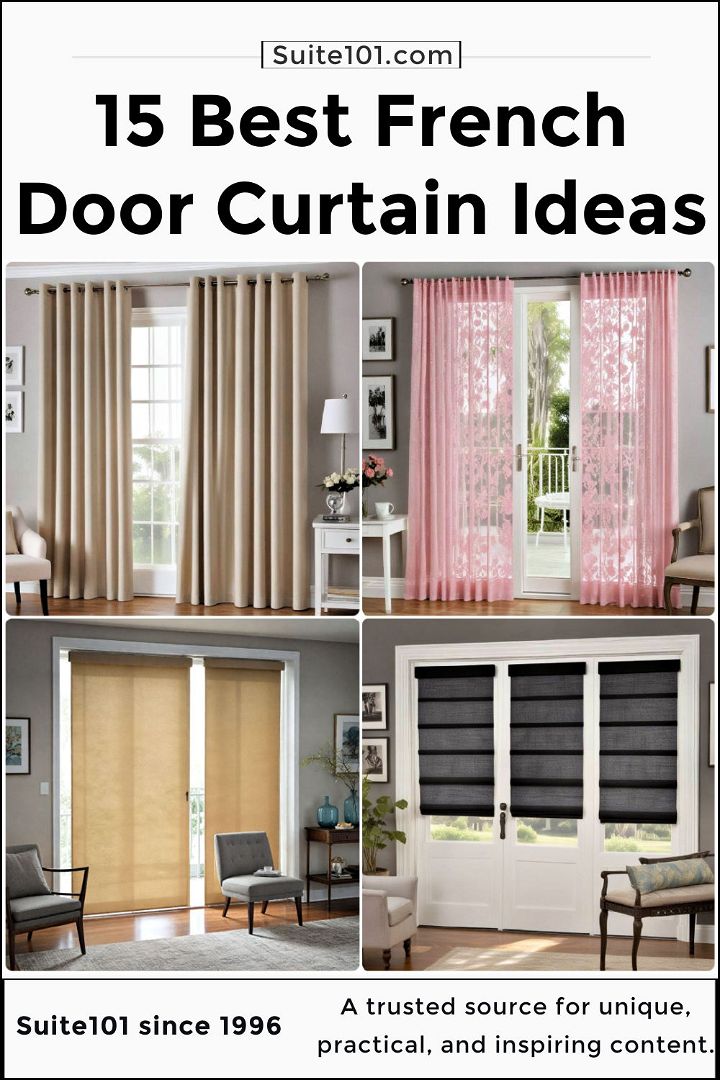 best french door curtain ideas