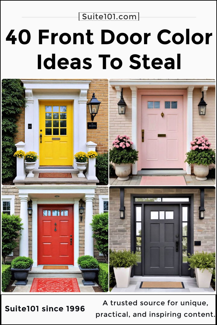 best front door color ideas