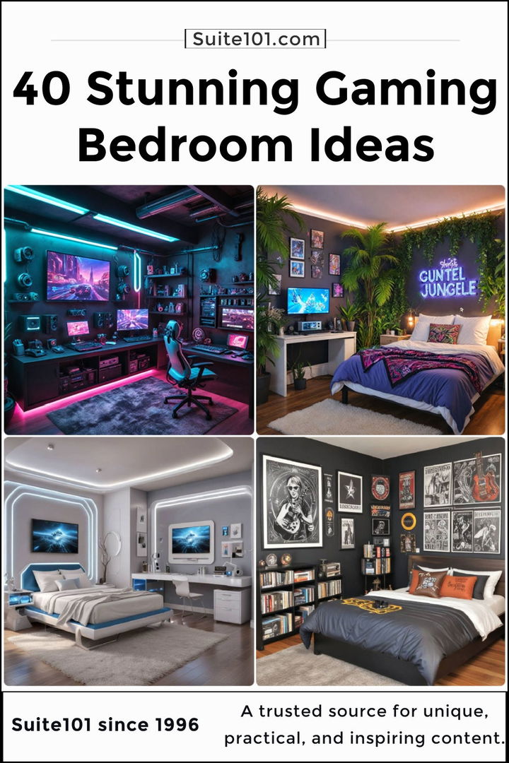 best gaming bedroom ideas