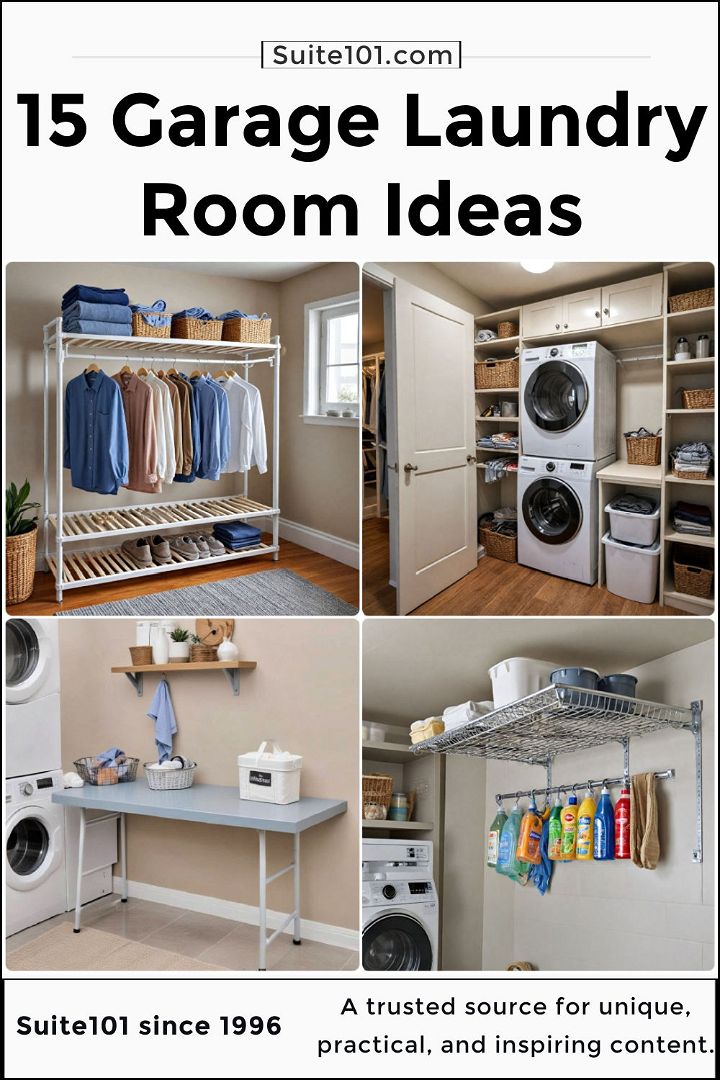 best garage laundry room ideas
