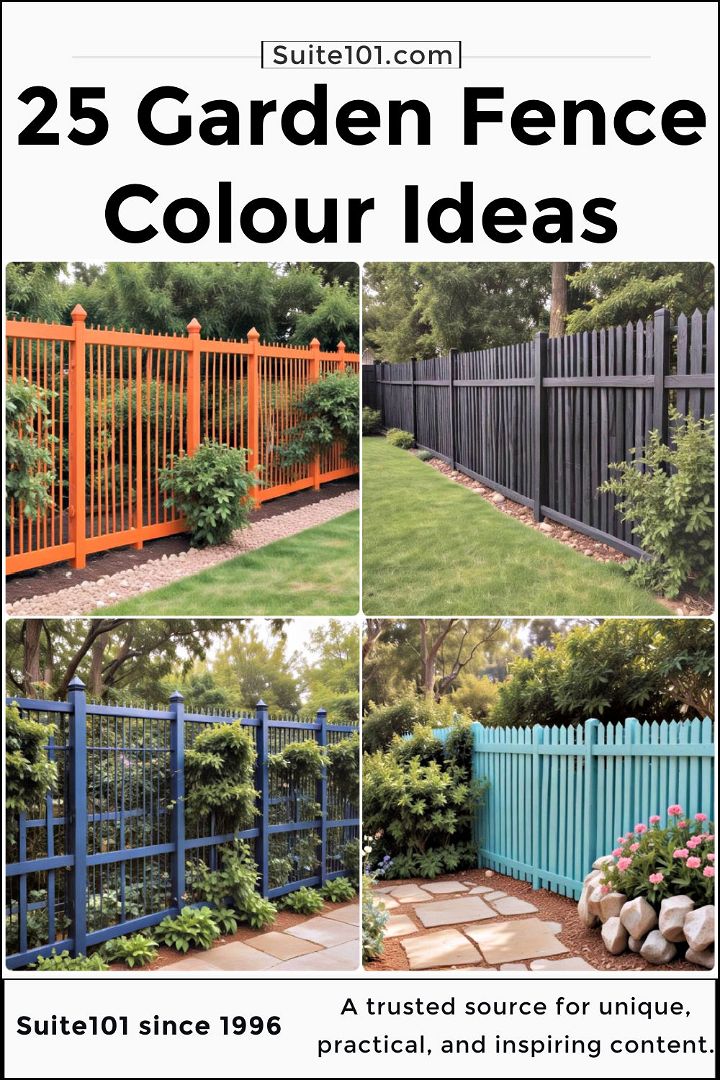 best garden fence colour ideas