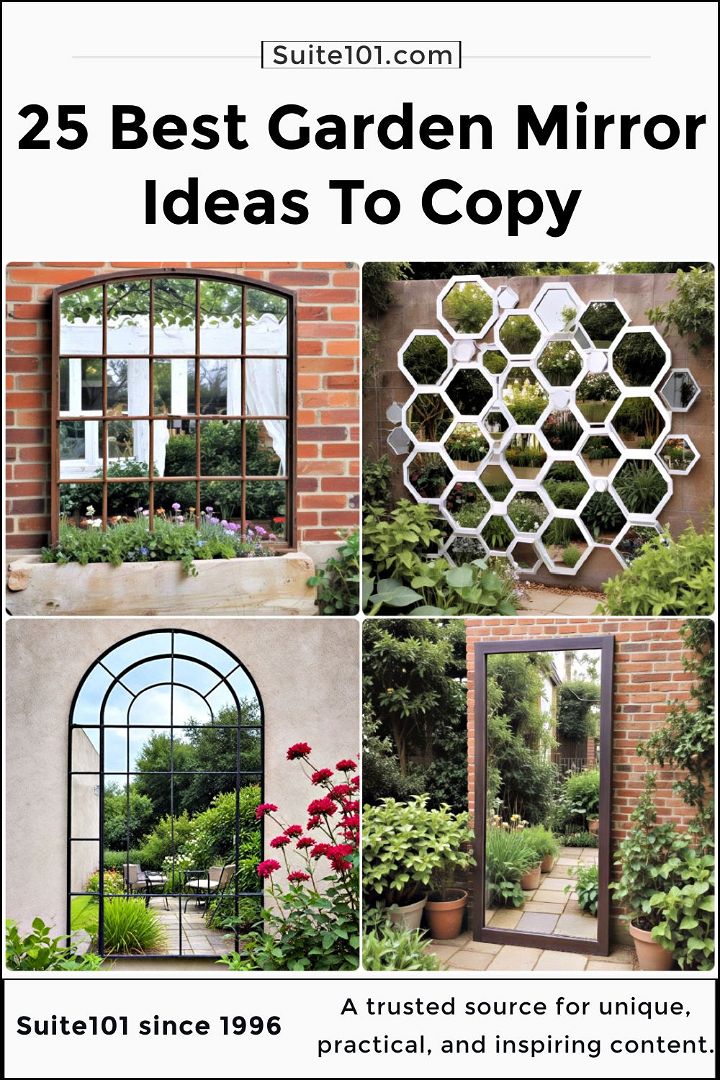 best garden mirror ideas
