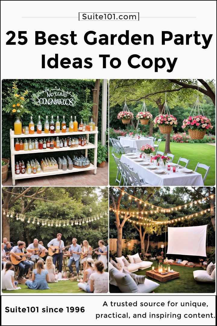 best garden party ideas
