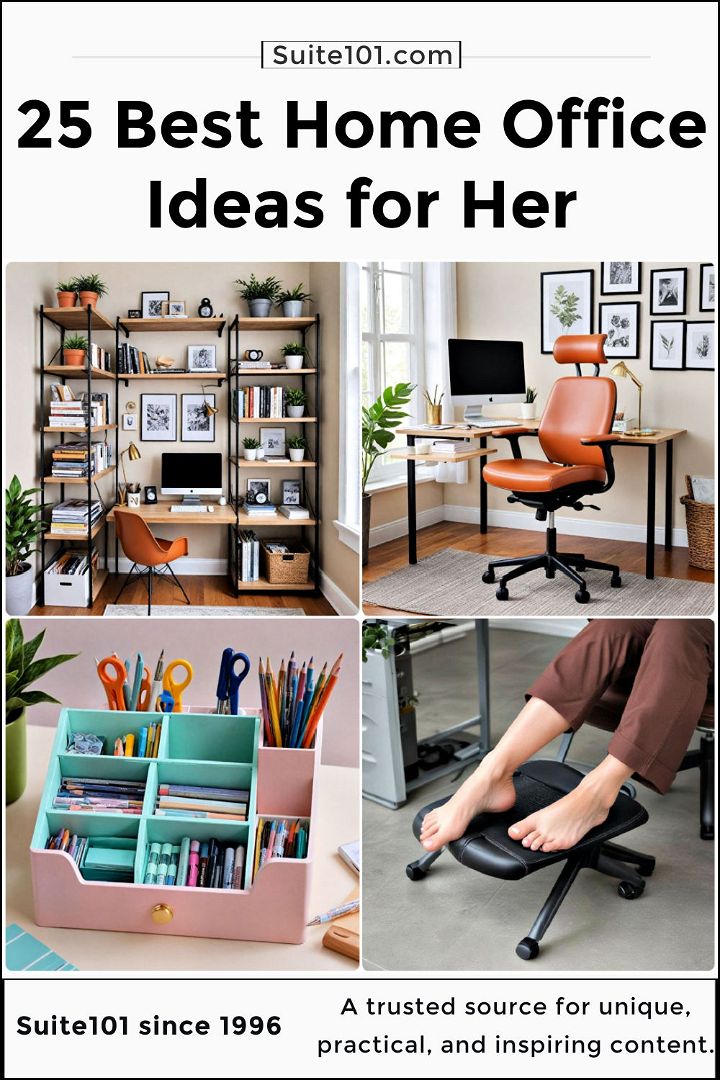 best home office ideas for her