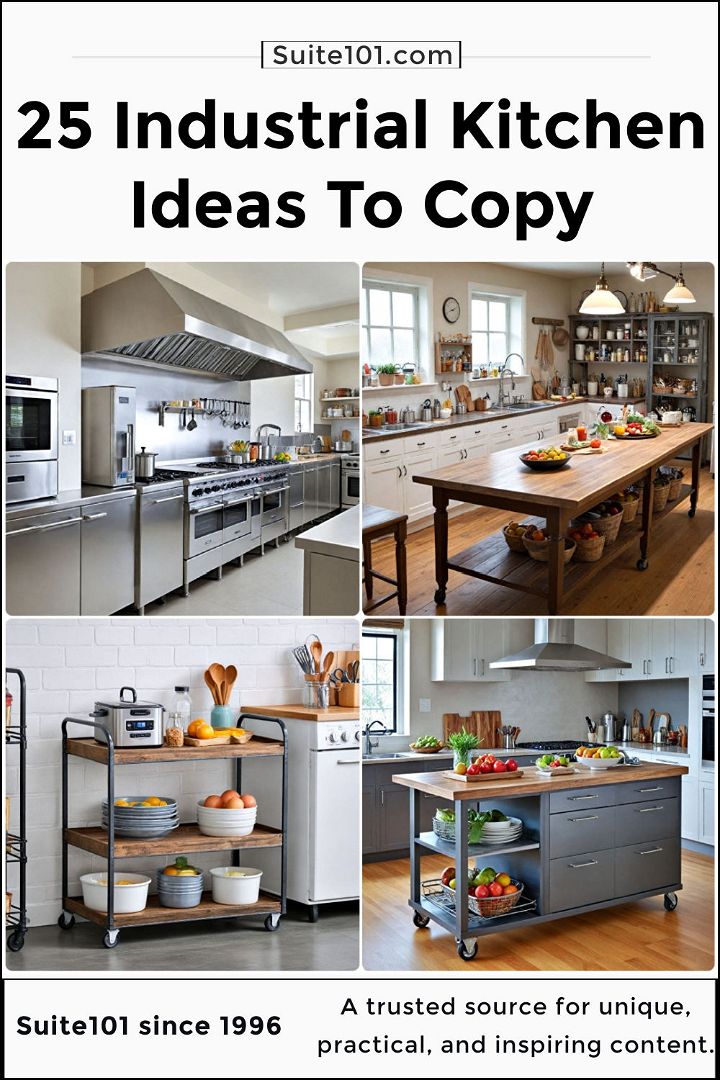 best industrial kitchen ideas