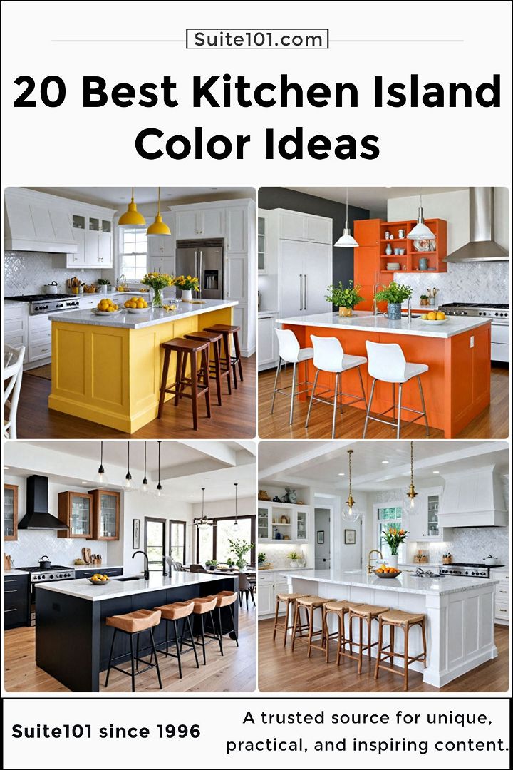 best kitchen island color ideas