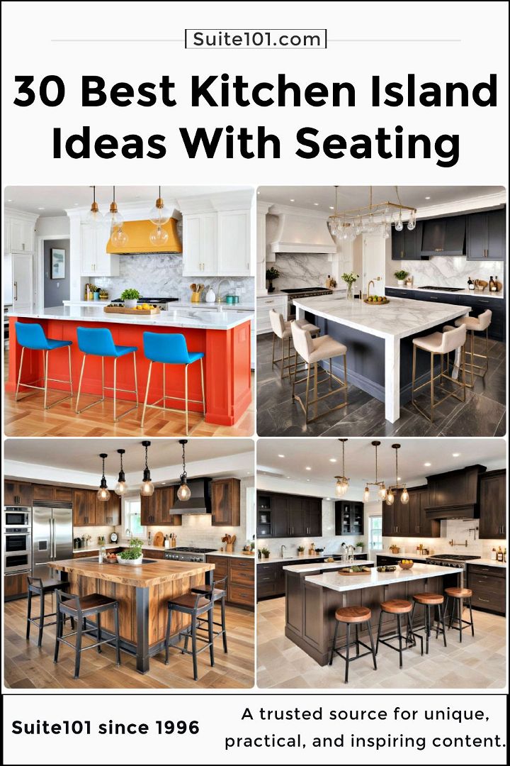 best kitchen island ideas with seating