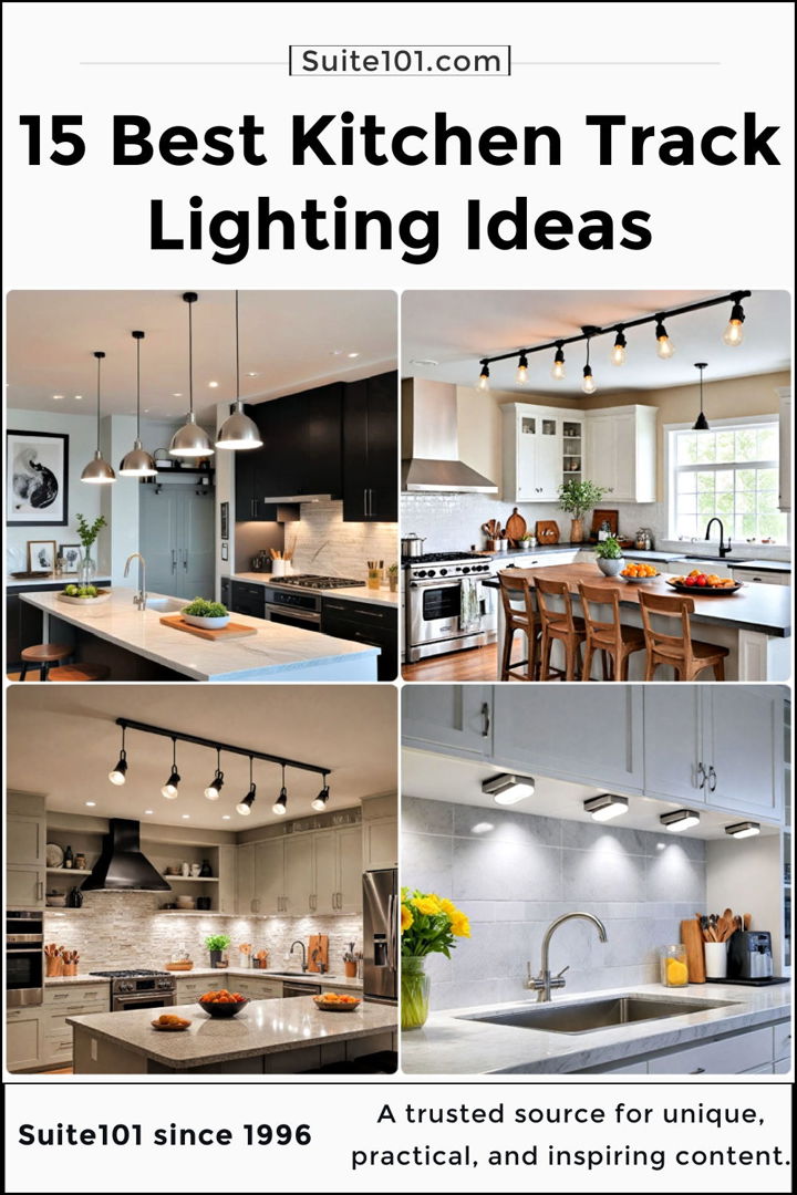 best kitchen track lighting ideas
