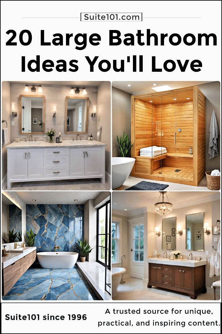 best large bathroom ideas