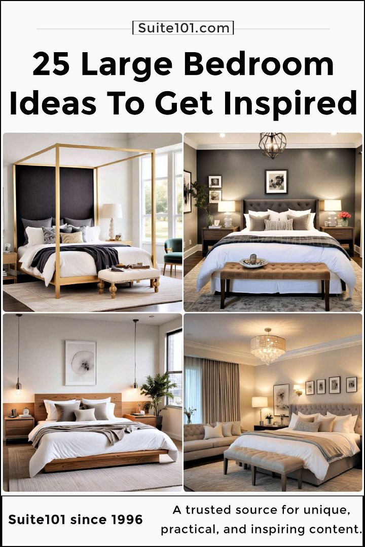 best large bedroom ideas
