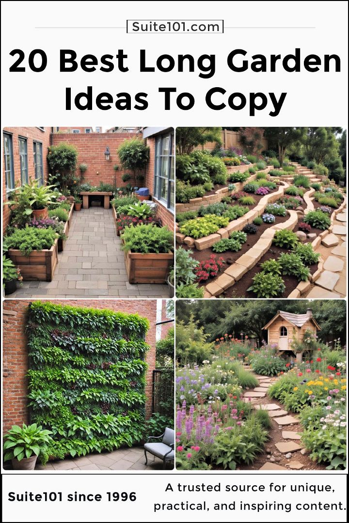 best long garden ideas
