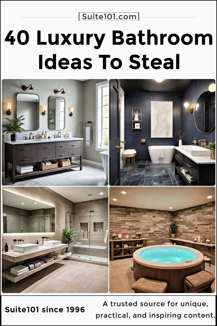 best luxury bathroom ideas