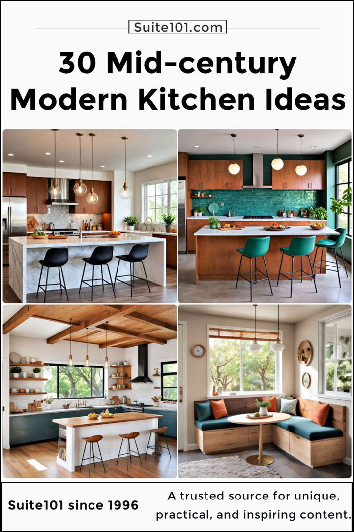 best mid century modern kitchen ideas