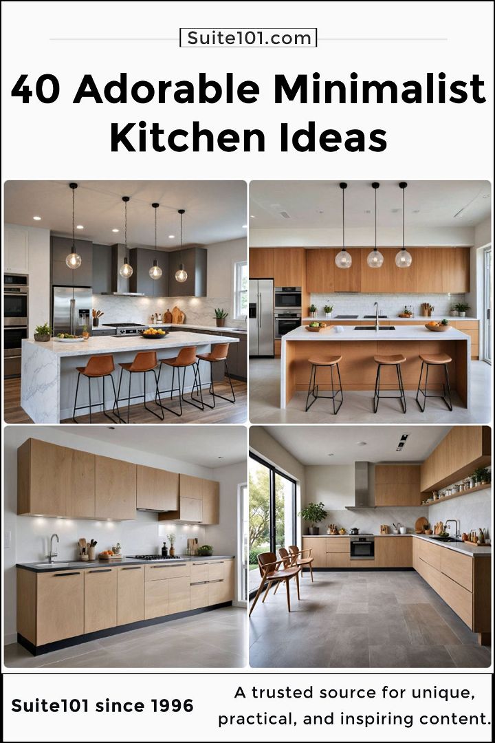 best minimalist kitchen ideas
