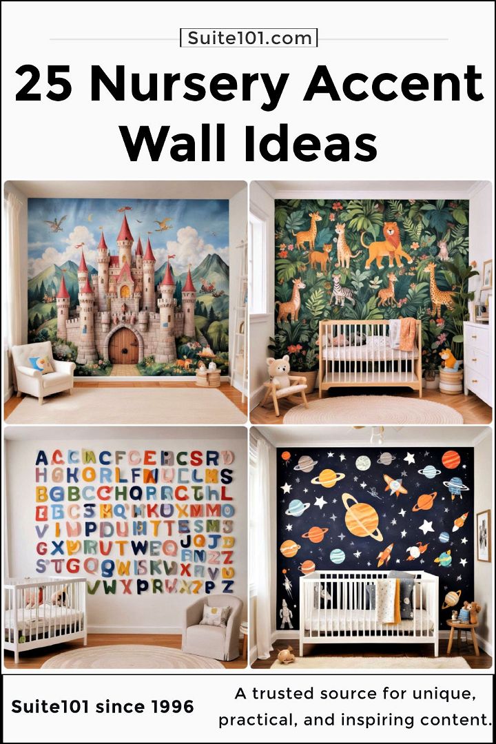 best nursery accent wall ideas