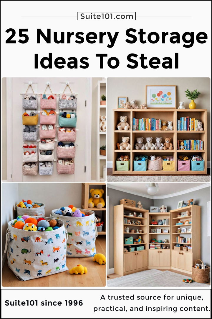 best nursery storage ideas