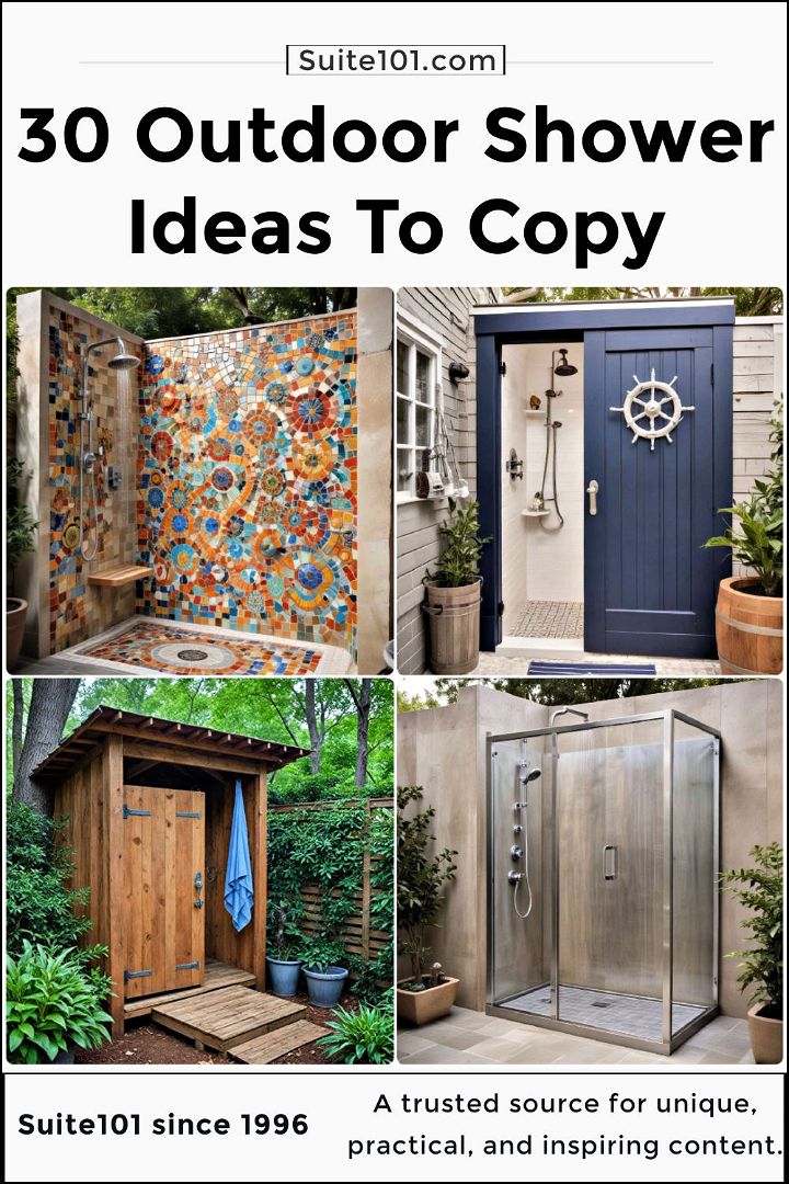 best outdoor shower ideas