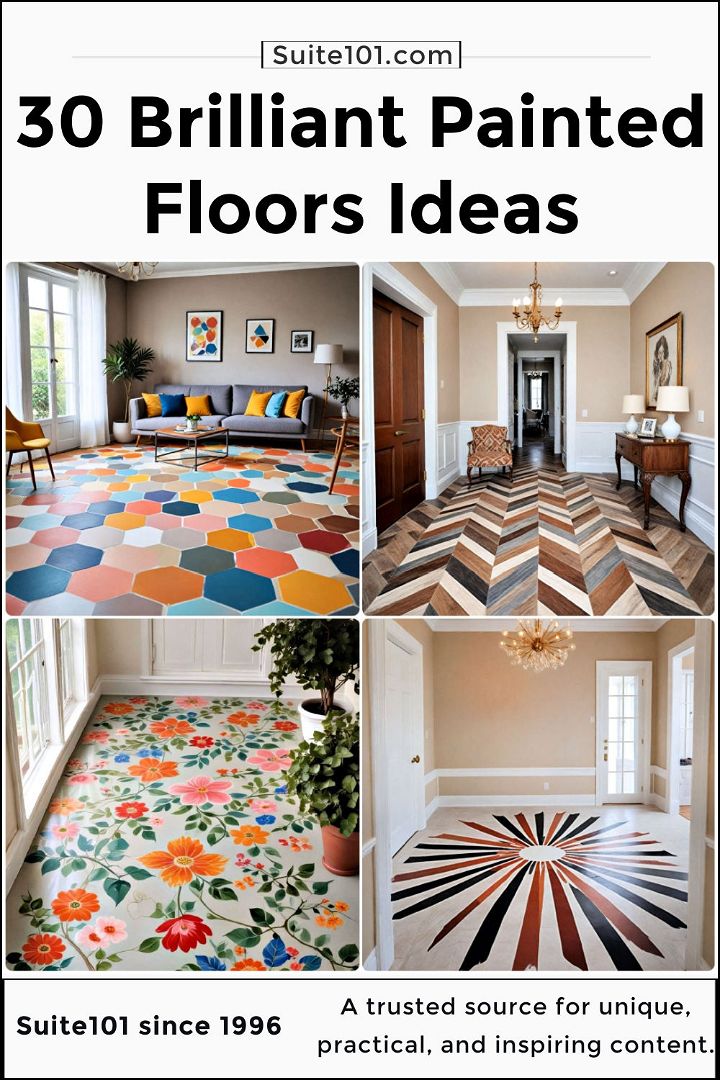 best painted floor ideas