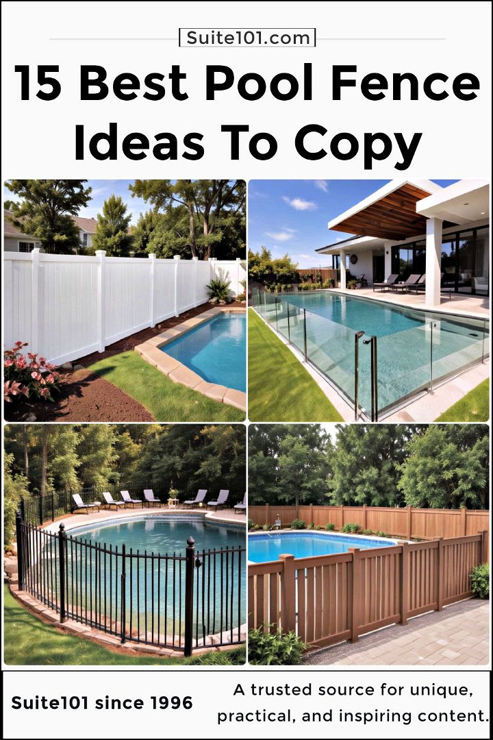 best pool fence ideas